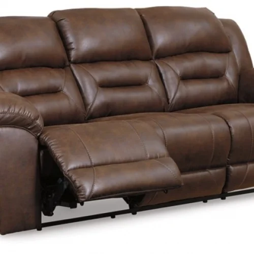 2 pc reclining sofa & loveseat microfiber brown set #3990488:s:3990494l $1549.00 (2)