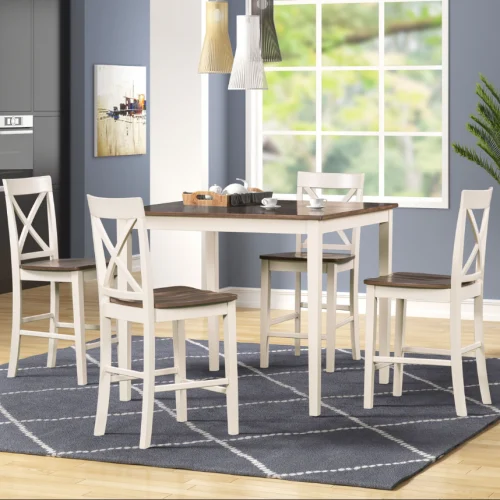 Dining room - gene trade Lakewood two tone pub set #308120 table & 4 chairs $375.00