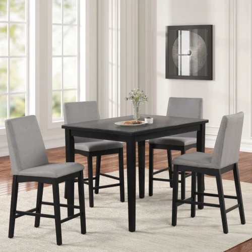 Dining room pub table & 4 chairs #337200 Preston set $449.00